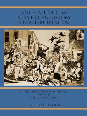 cover image of Anti-Catholicism in American History